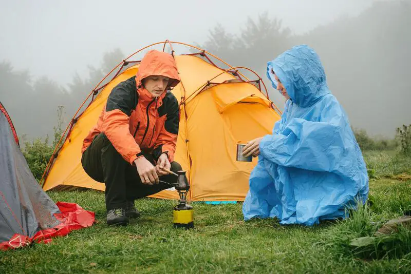 Camping With Kids In The Rain