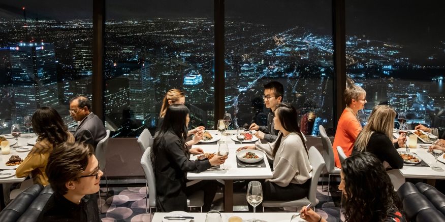 360 restaurant in CN Tower Toronto-expensive restaurant toronto