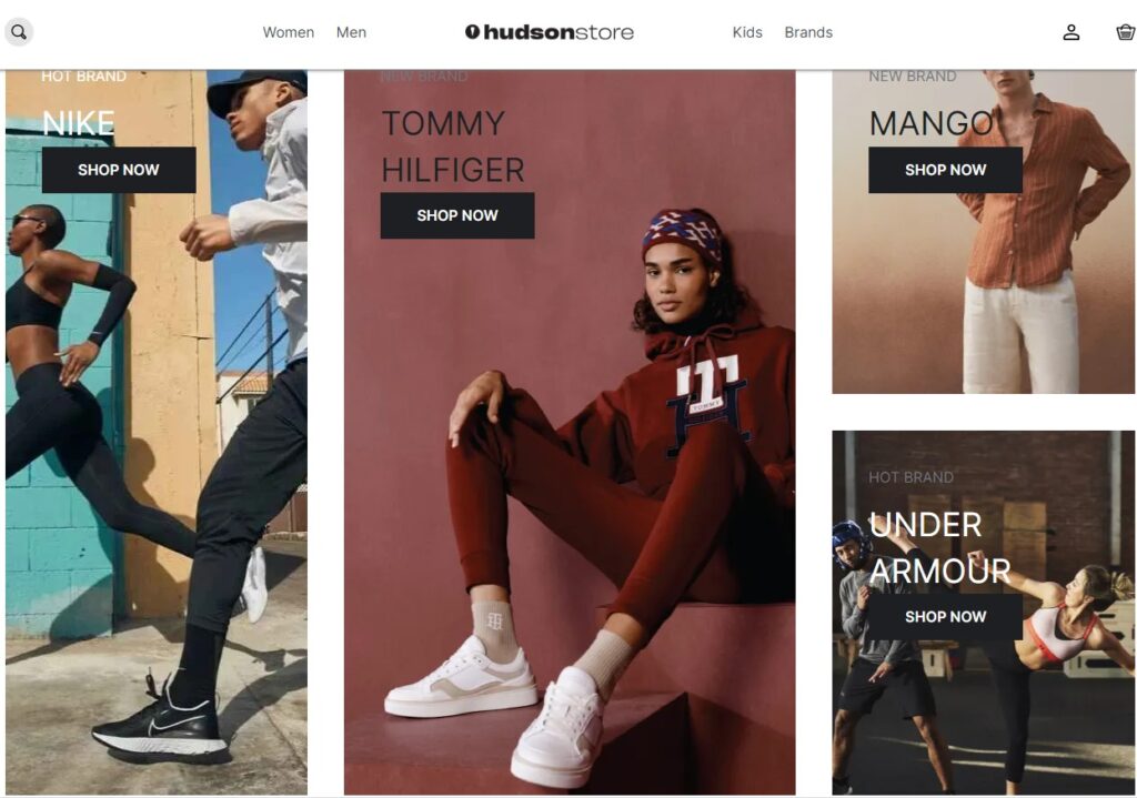 Canadian Clothing And Fashion Brands-Hudsons Bay online shop