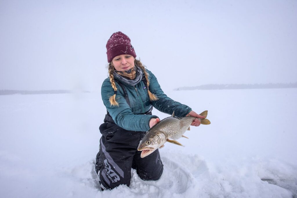 Ice Fishing on Lake Ontario-Free Things To Do In Toronto During Winter