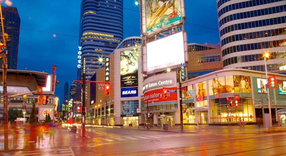 What is the main shopping street in Toronto