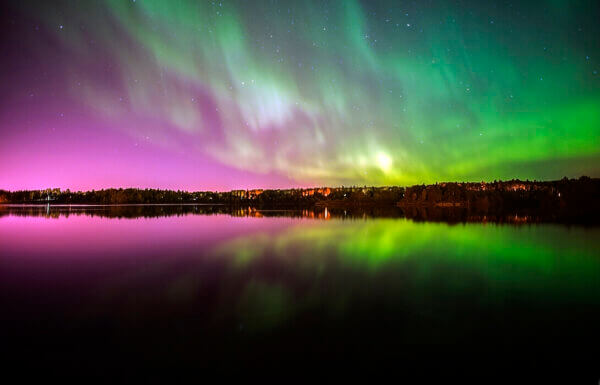 The Northern Lights in Timmins
