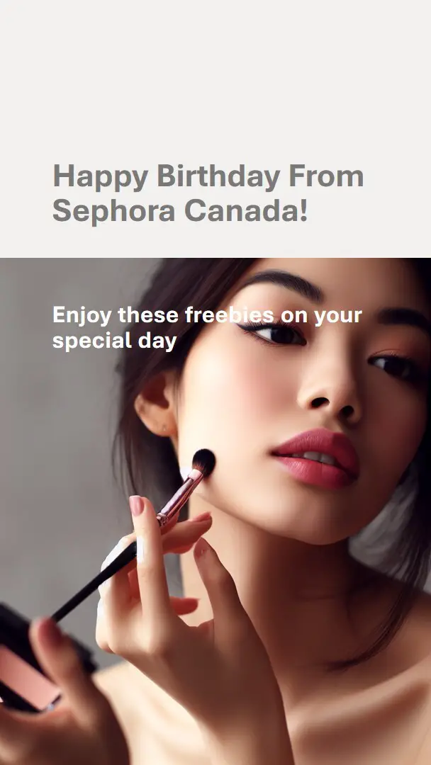 Sephora canada birthday freebies